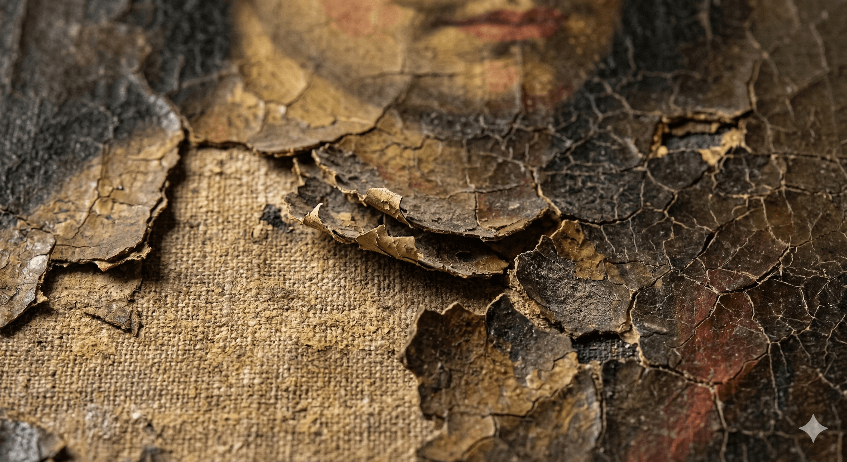 Case 3 restoration preview — portrait with edge flaking