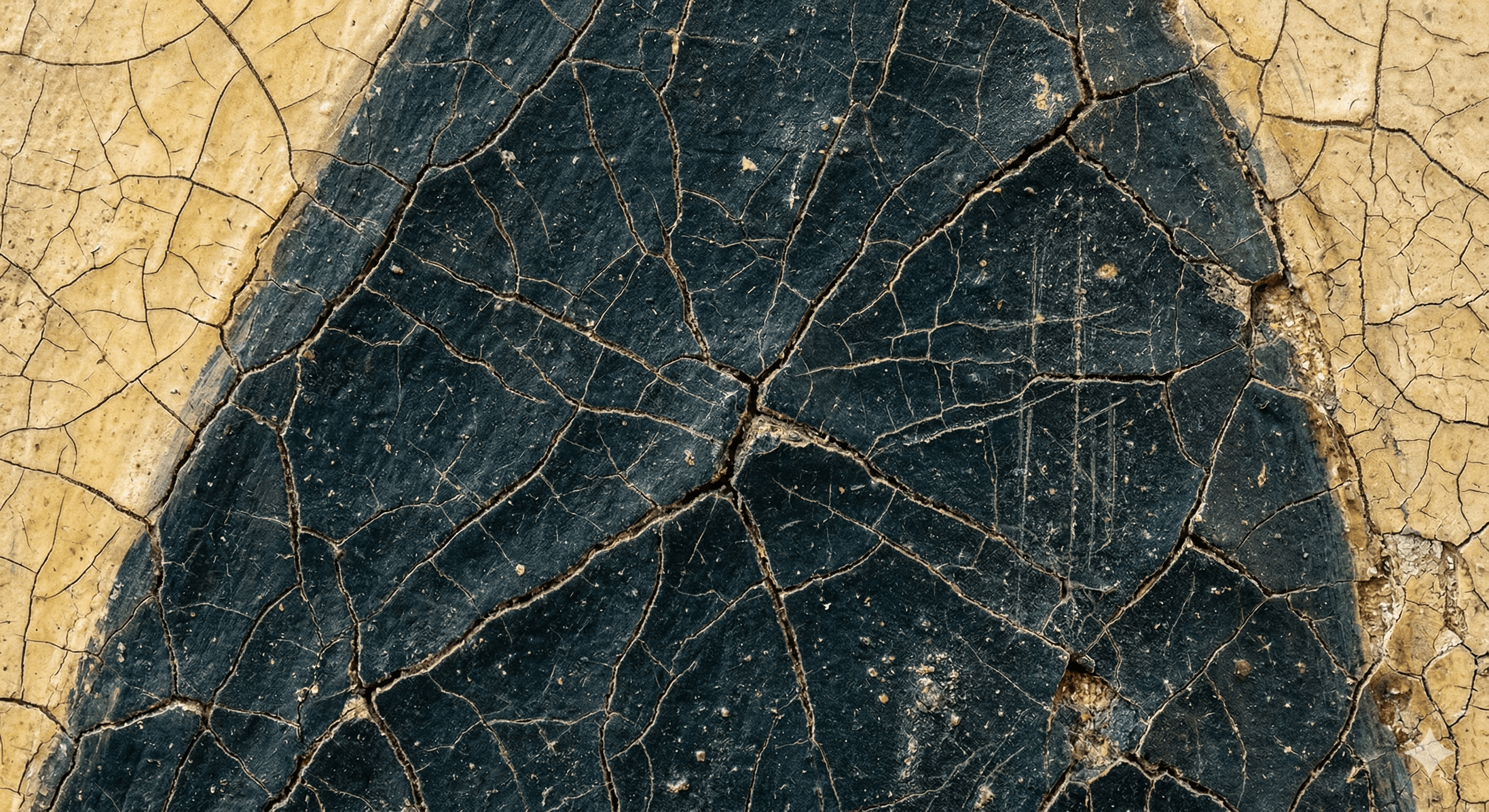 Case 2 restoration preview — landscape with network cracking